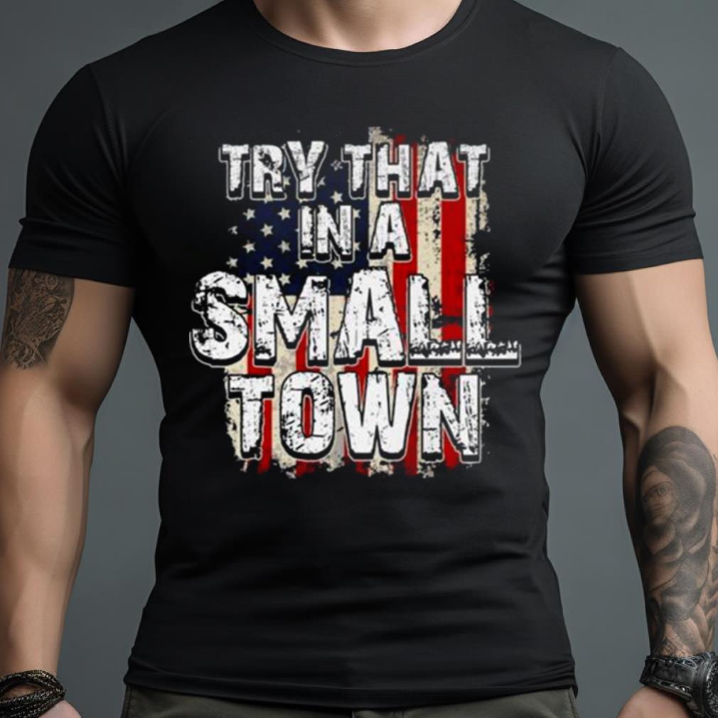 Jason Aldean 2023 Try That In A Small Town American Flag Sweater