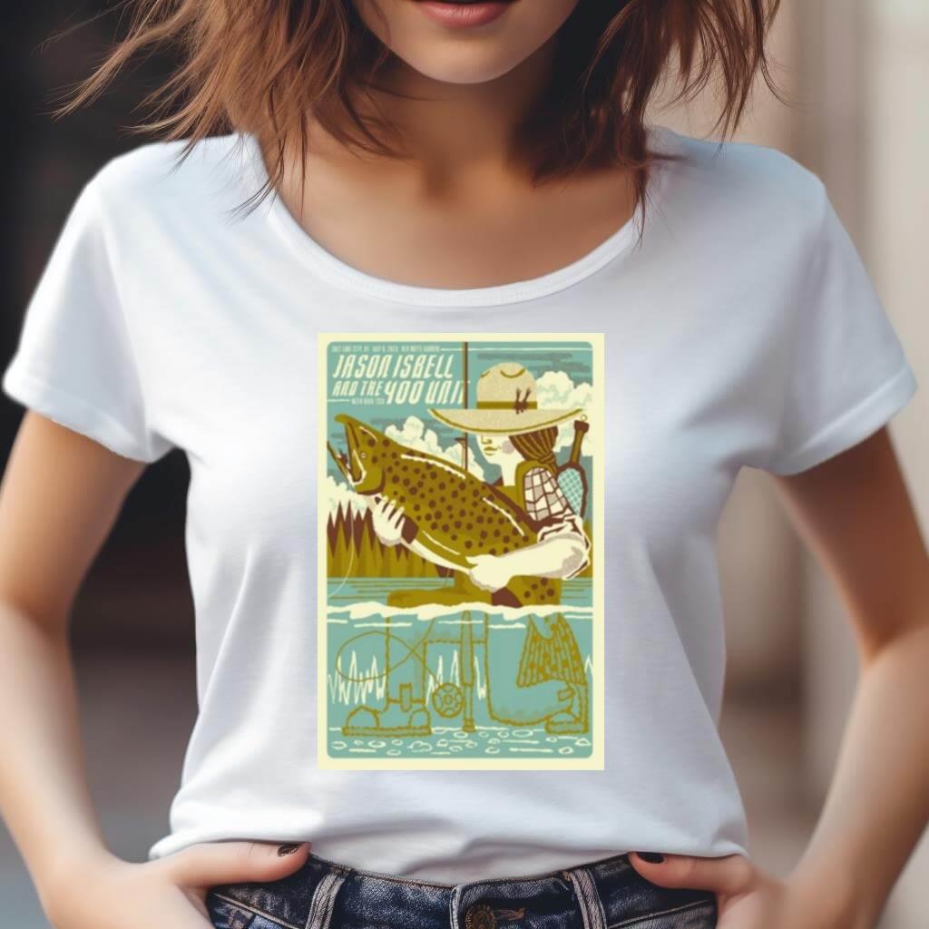 Jason Isbell And The 400 Unit July 8 2023 Red Butte Garden Amphitheatre Salt Lake City Ut Shirt Jason Isbell And The 400 Unit July 8 2023 Red Butte Garden Amphitheatre Salt Lake City Ut Shirt