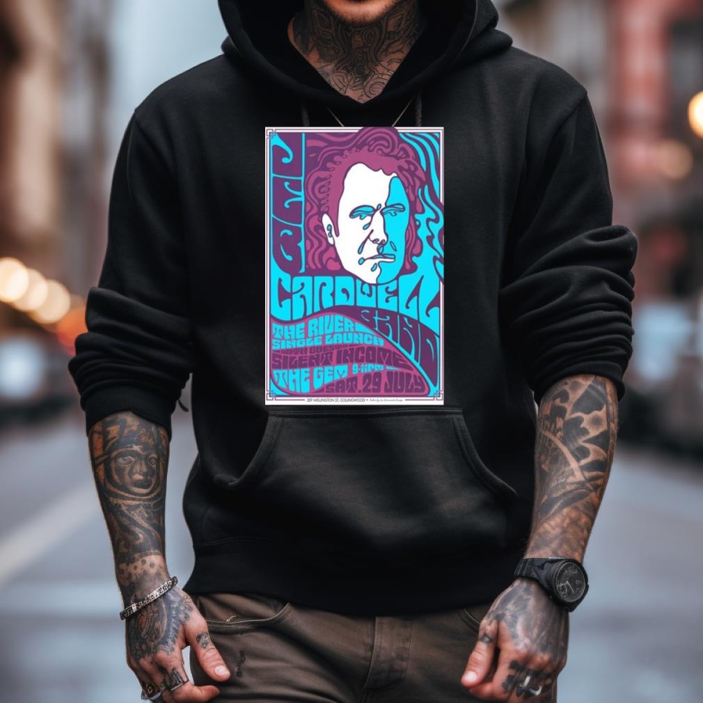 Jeb Cardwell July 29, 2023 The River Single Launch With Guests Sigent Income The Gem Poster Shirt Jeb Cardwell July 29, 2023 The River Single Launch With Guests Sigent Income The Gem Poster Shirt