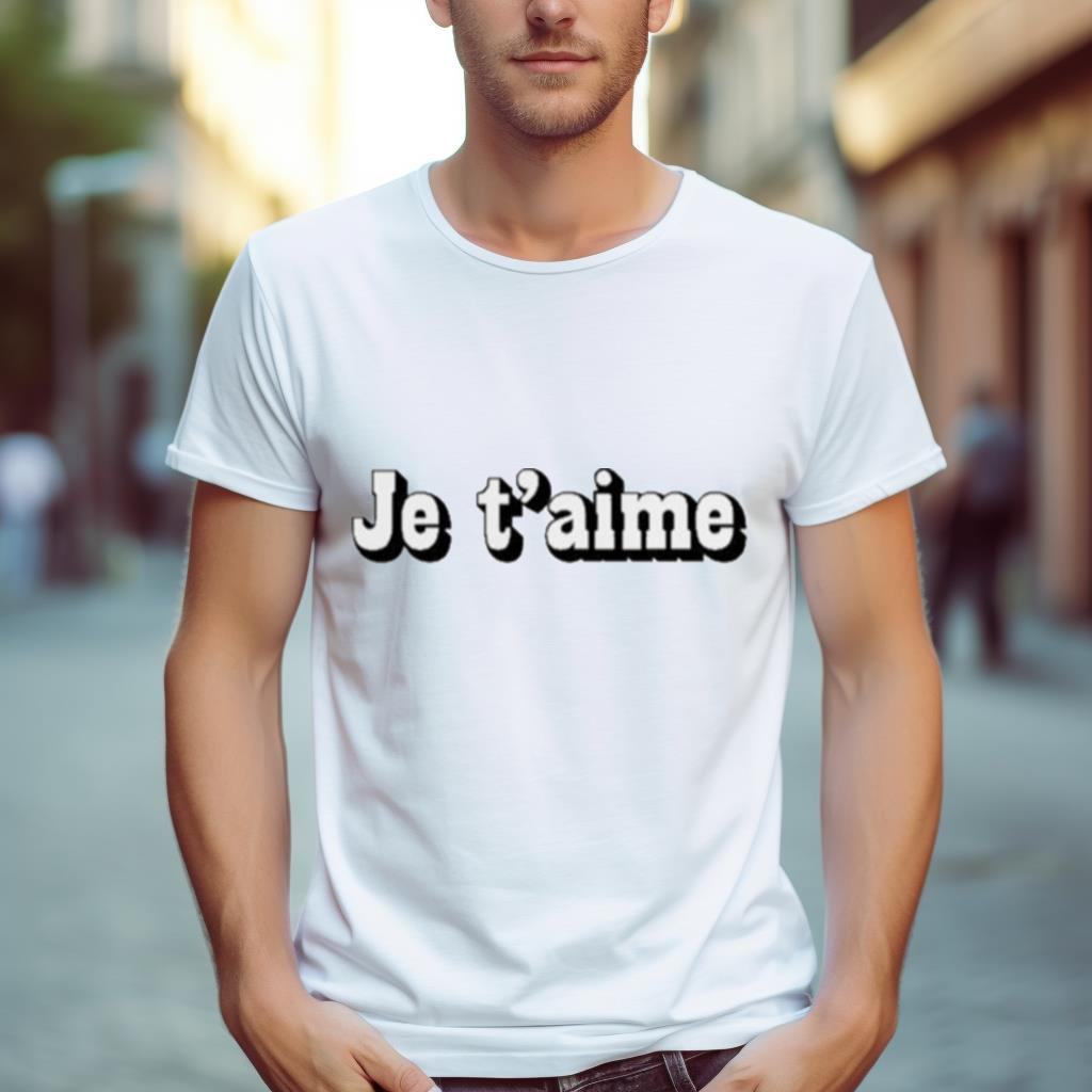 Jennifer Garner Wearing Je T’Aime T Shirt