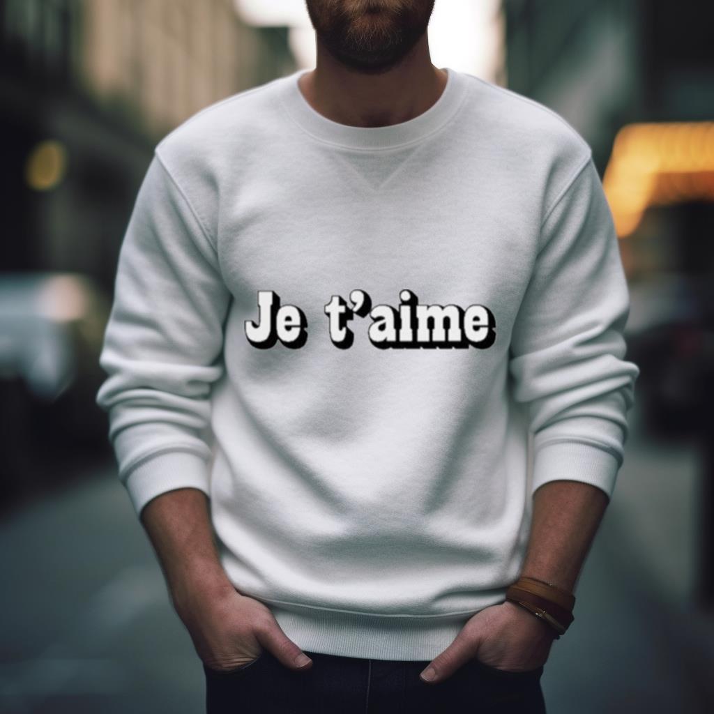 Jennifer Garner Wearing Je T’Aime T Shirt