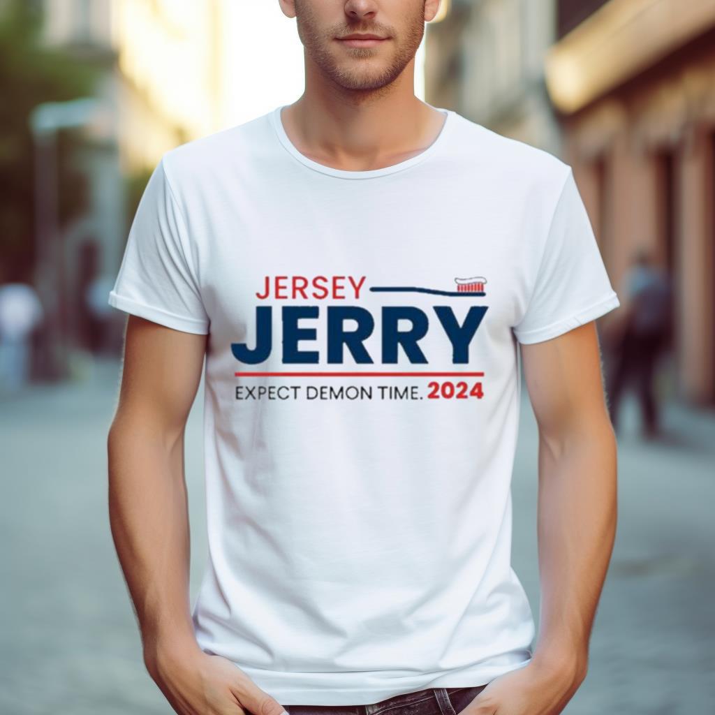 Jersey Jerry Expect Demon Time 2024 Shirt
