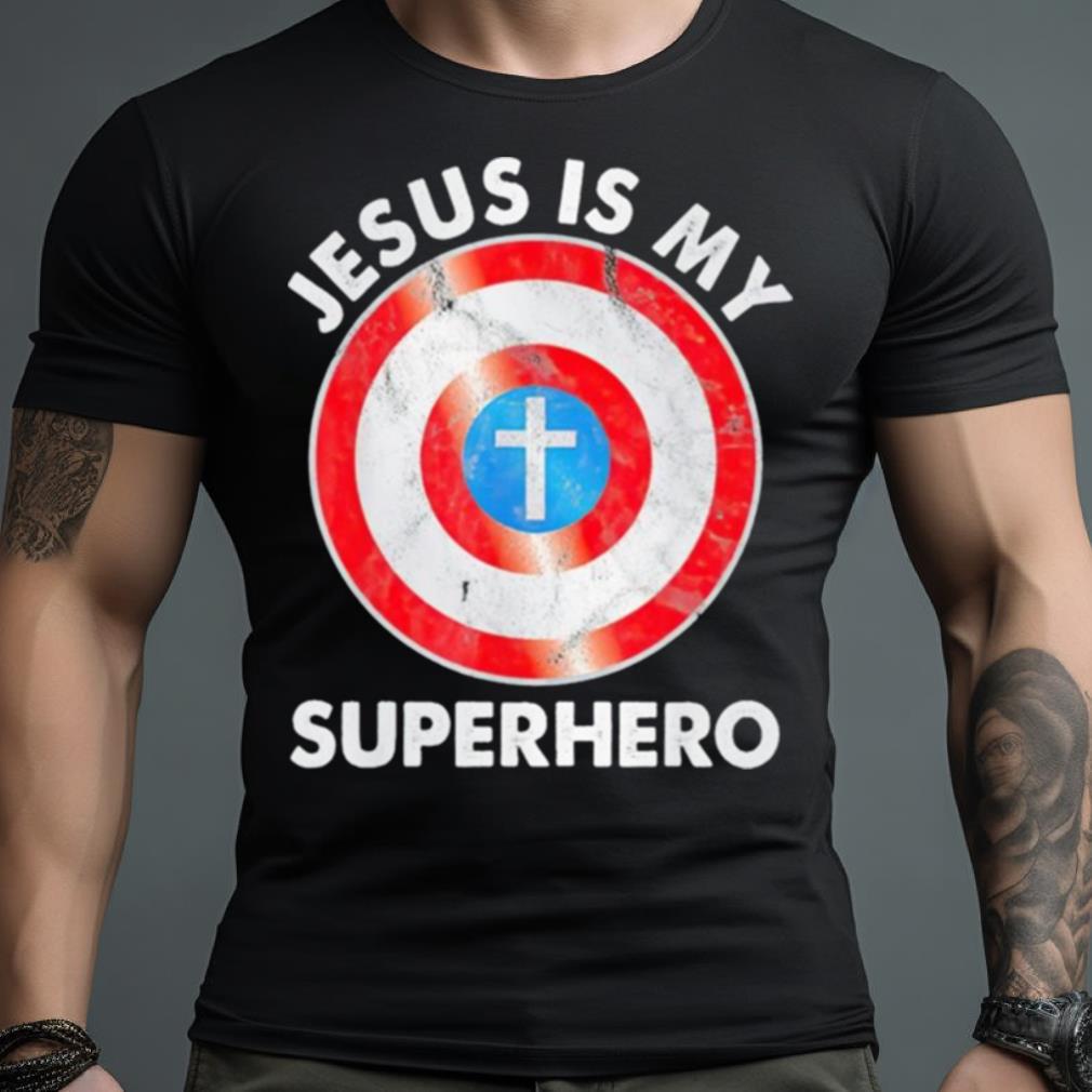 Jesus Is My Superhero T Shirt Hersmiles