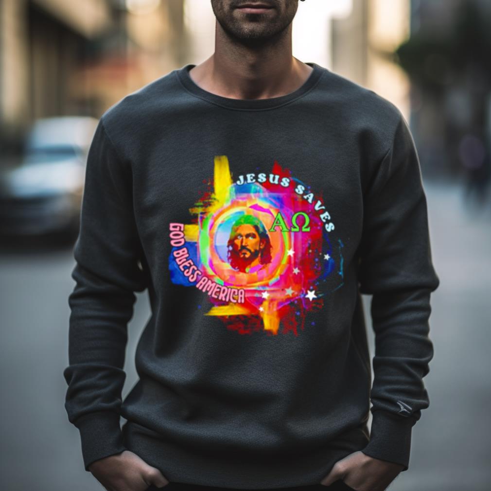 Jesus Save God Bless America Shirt