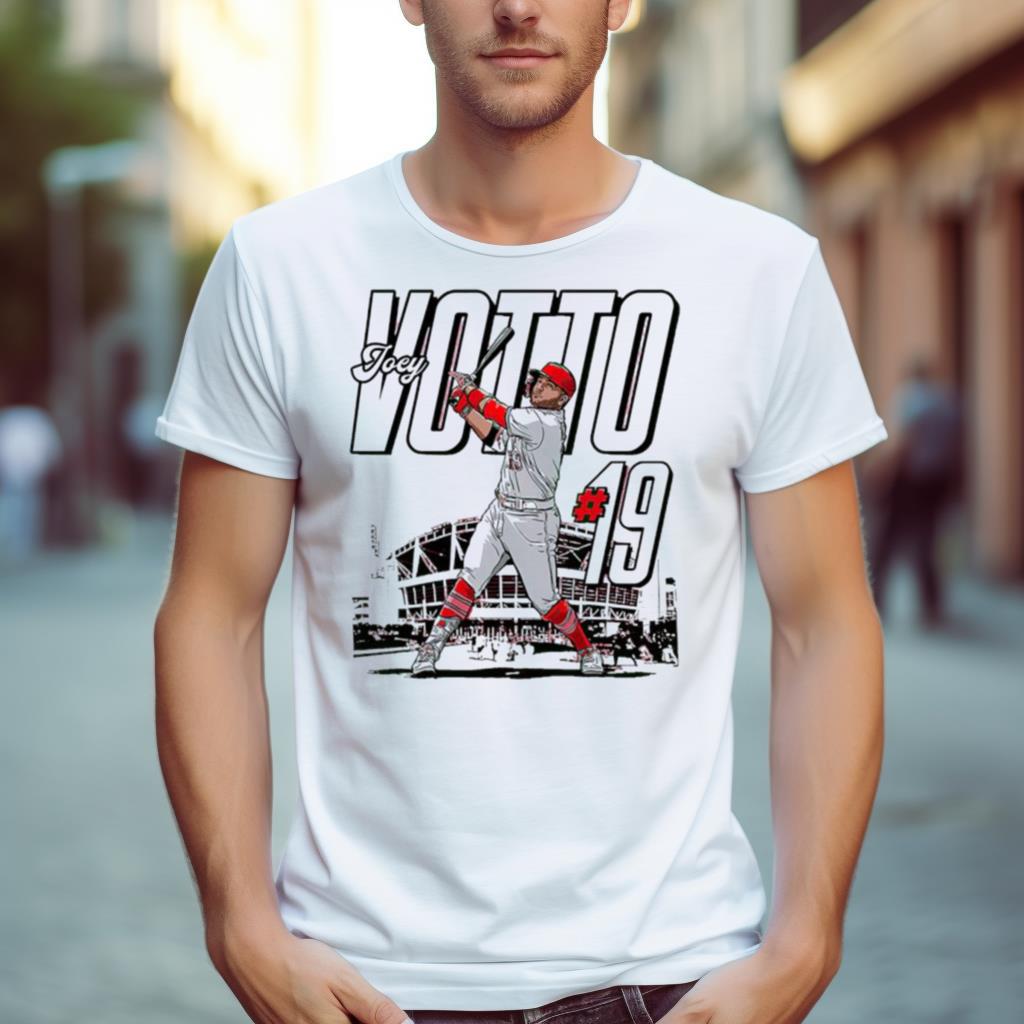 Joey Votto 19 Cincinnati Reds Stadium Art Shirt
