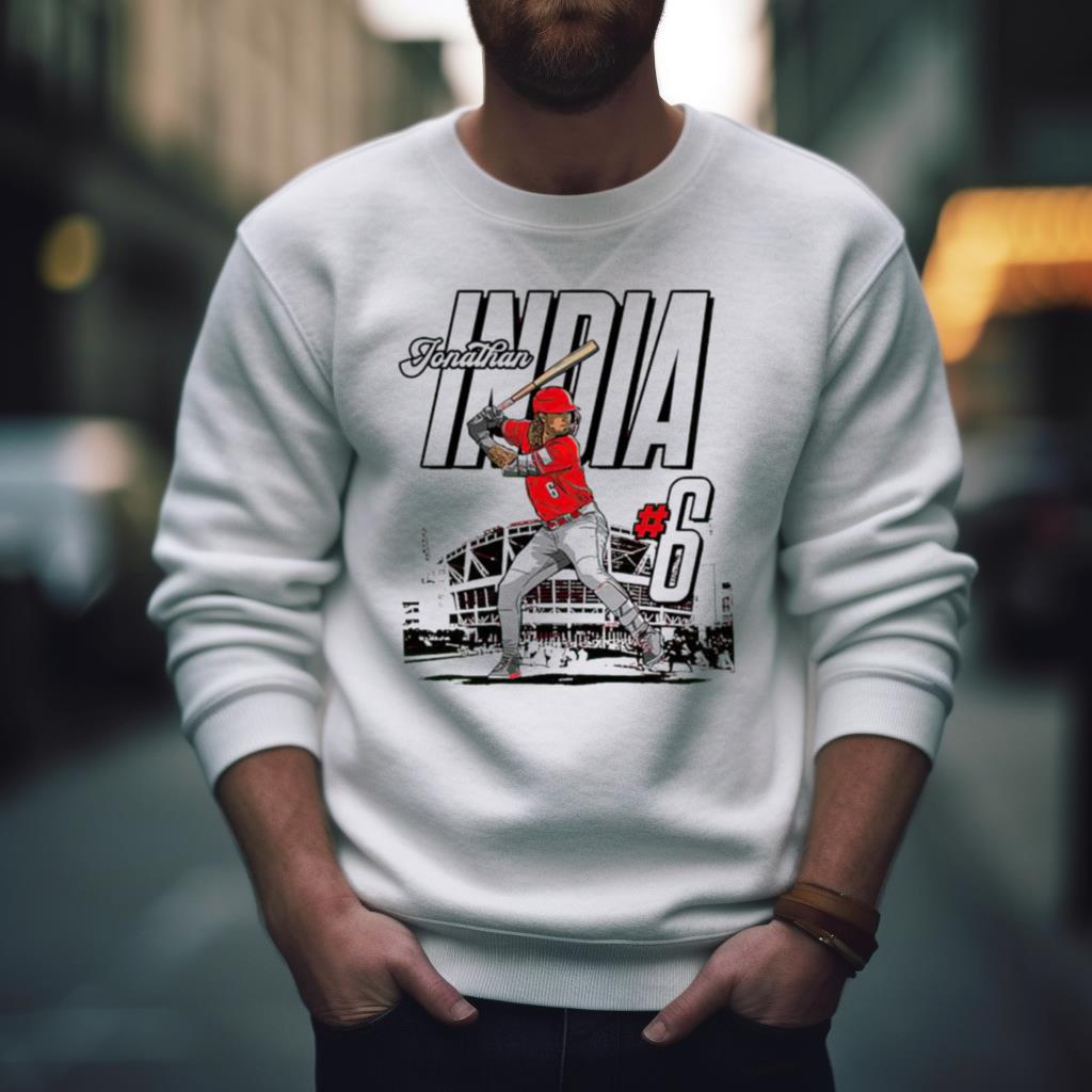 Jonathan India 6 Cincinnati Reds baseball 2023 T-shirt, hoodie, sweater,  long sleeve and tank top