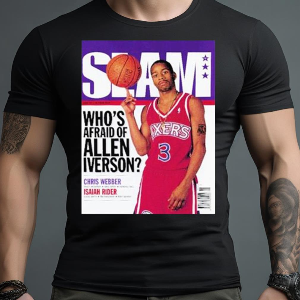 Jordan Love Wearing Slam Who’S Afraid Of Allen Iverson T Shirt