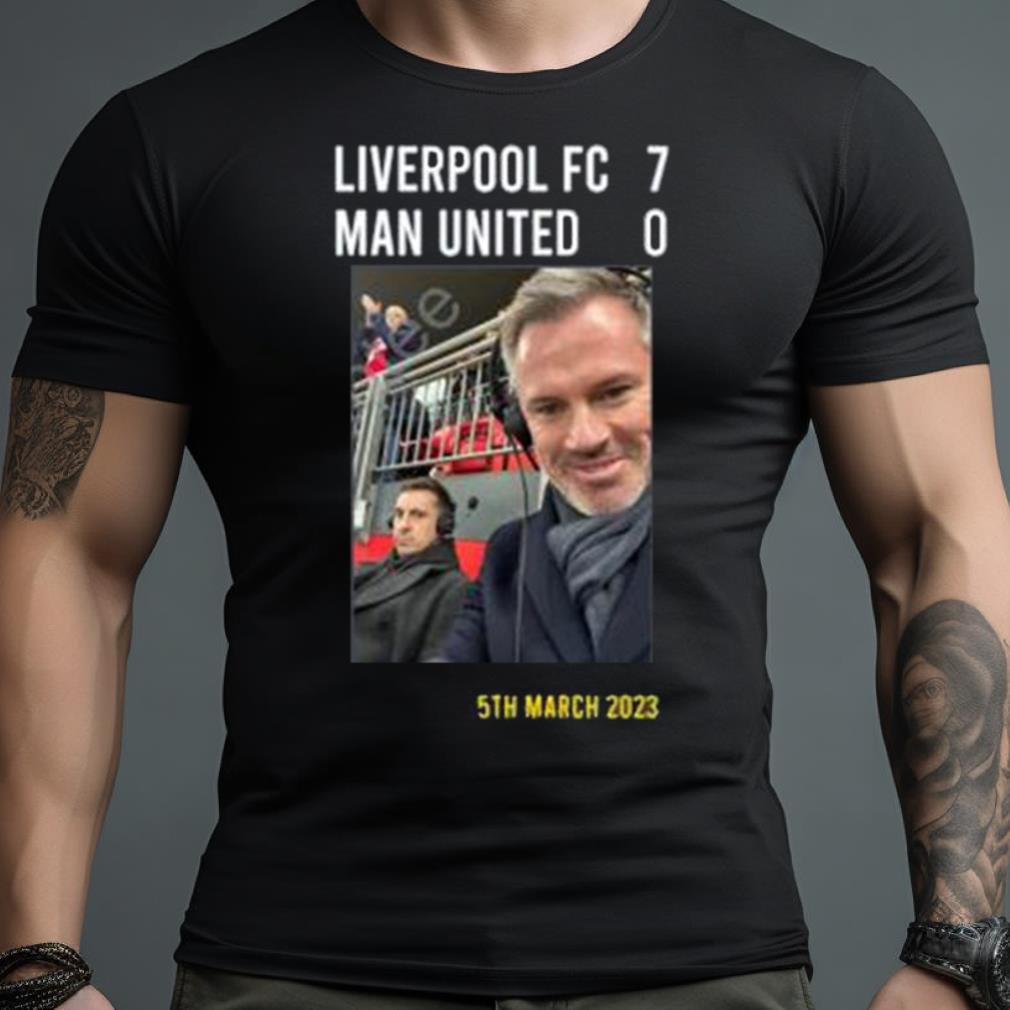 Jurgen Klopp Liverpool Pc Vs Man United 7 0 T Shirt
