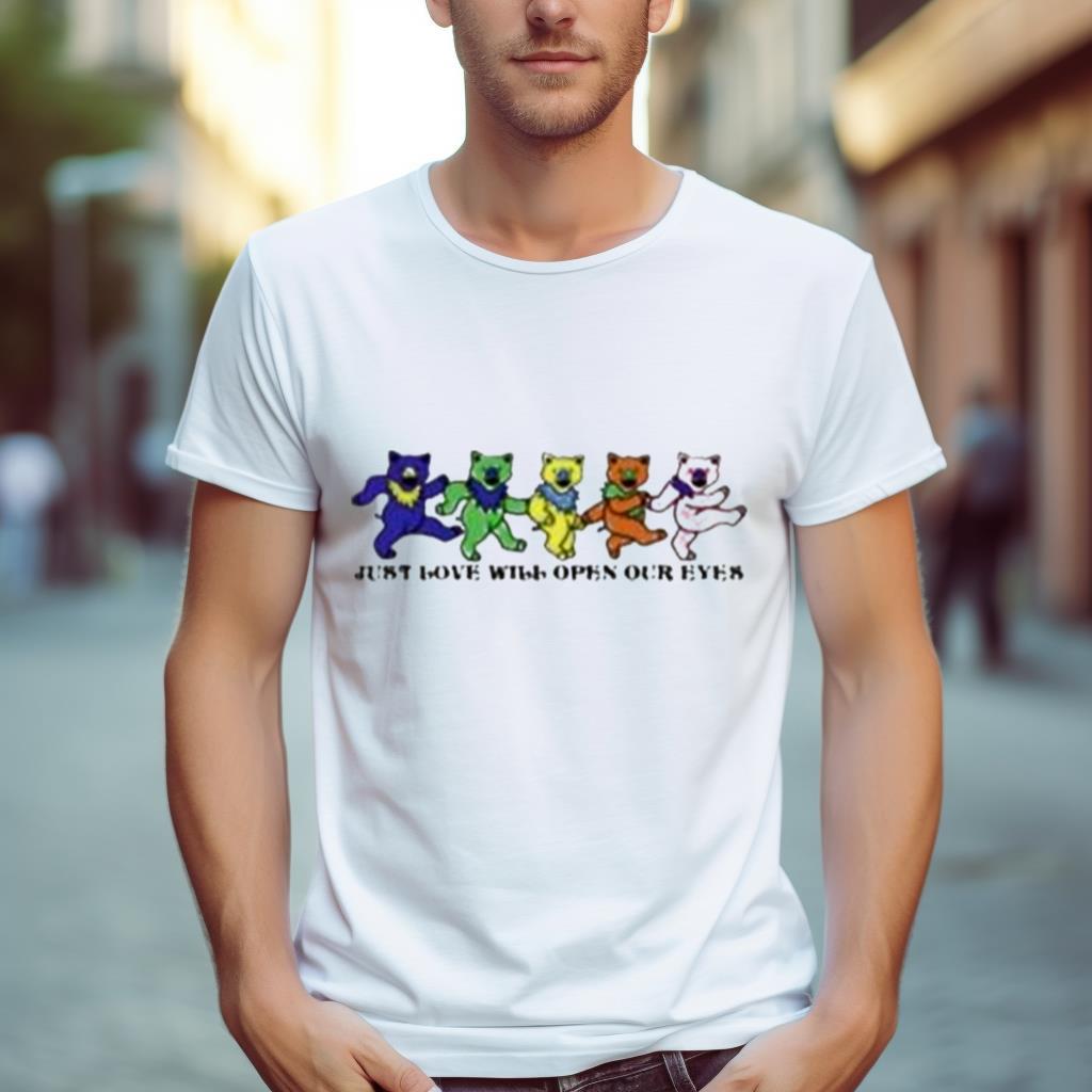 Just Love Will Open Our Eyes Dancing Pigs Shirt