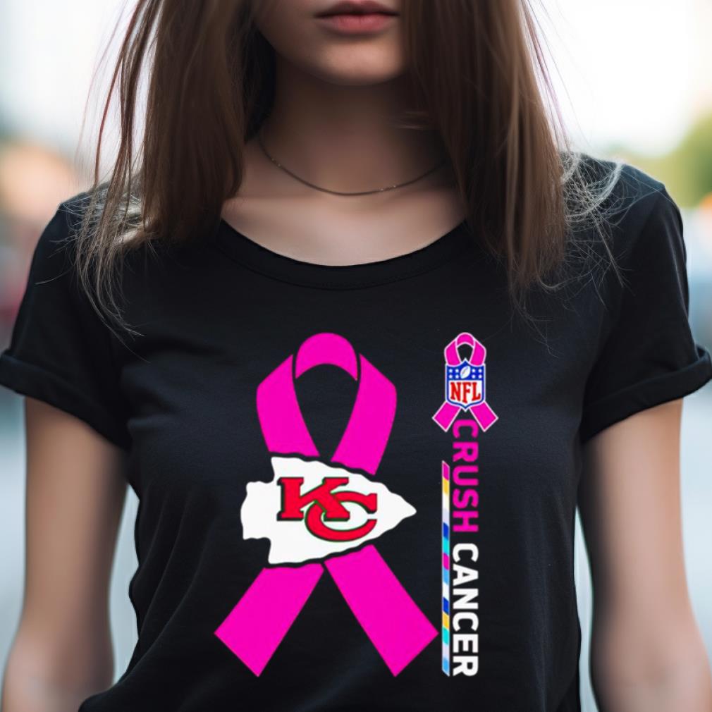 Kansas City Chiefs Nfl Crush Cancer Shirt Kansas City Chiefs Nfl Crush Cancer Shirt
