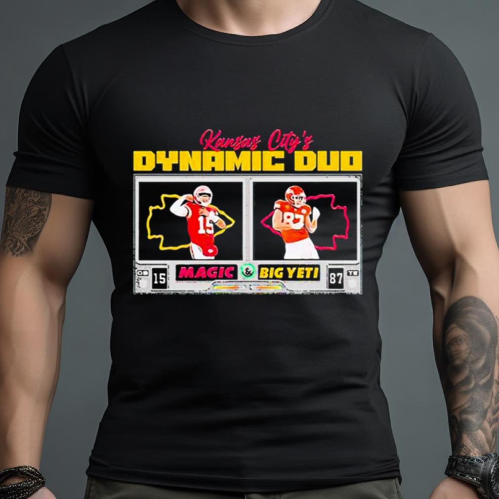 Kansas Citys Dynamic Duo Magic And Big Yeti Shirt