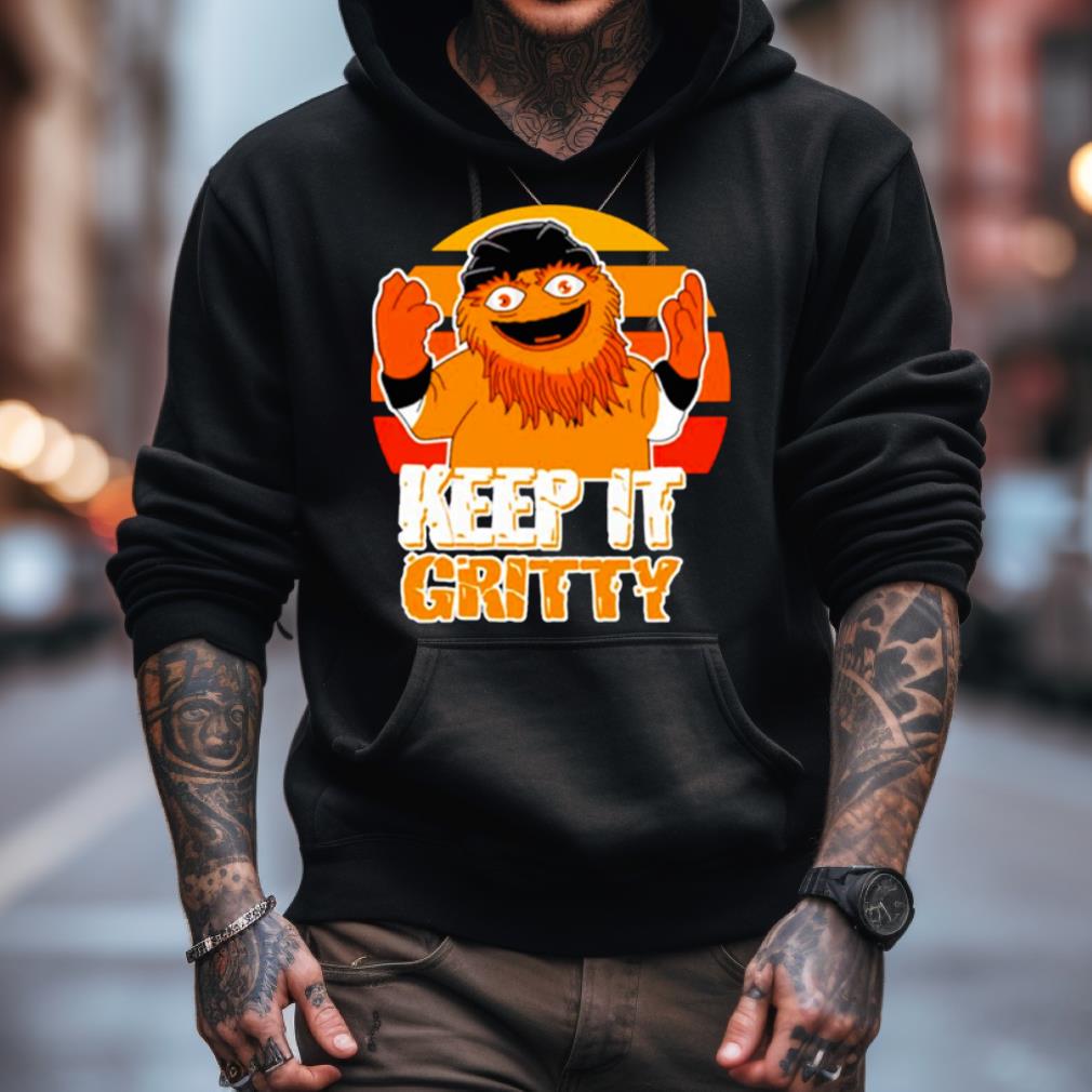 Keep It Gritty Retro Hockey Mascot Vintage Shirt Keep It Gritty Retro Hockey Mascot Vintage Shirt