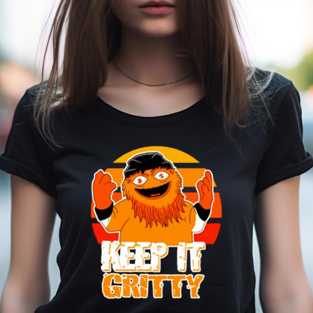 Keep It Gritty Retro Hockey Mascot Vintage Shirt Keep It Gritty Retro Hockey Mascot Vintage Shirt