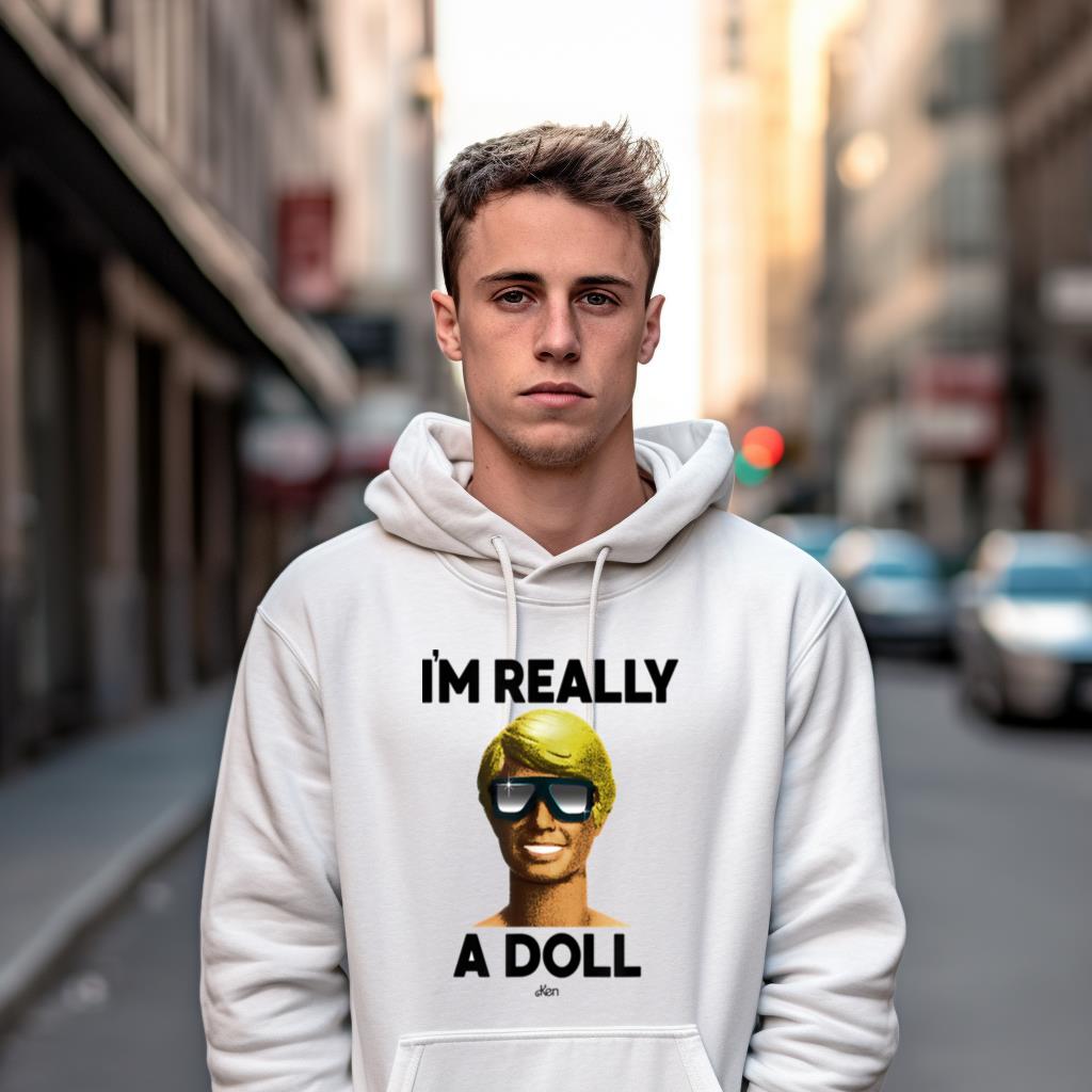 Ken I’M Really A Doll Funny Barbie Saying Classic T Shirt