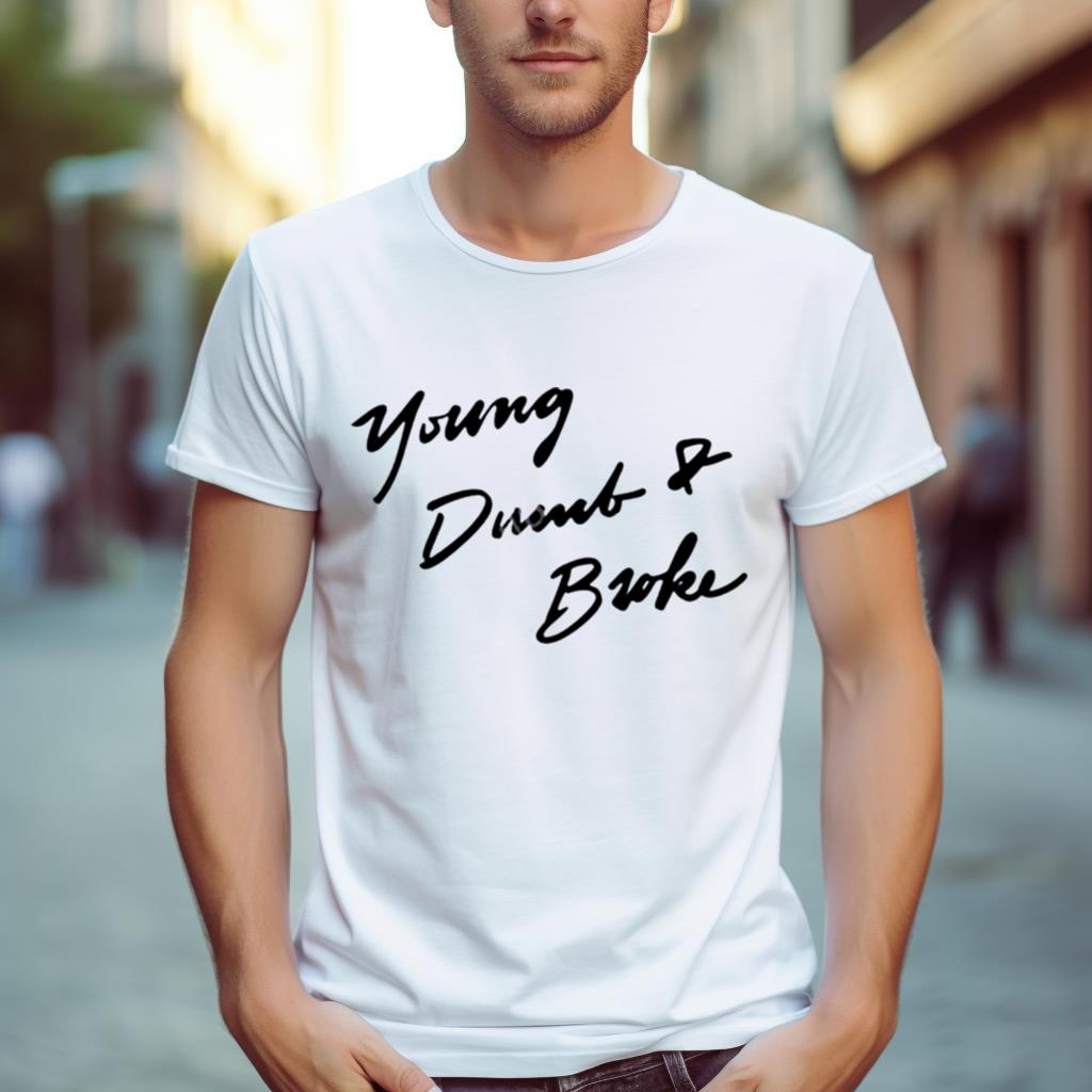 Khalid Young Dumb & Broke Tee Shirt