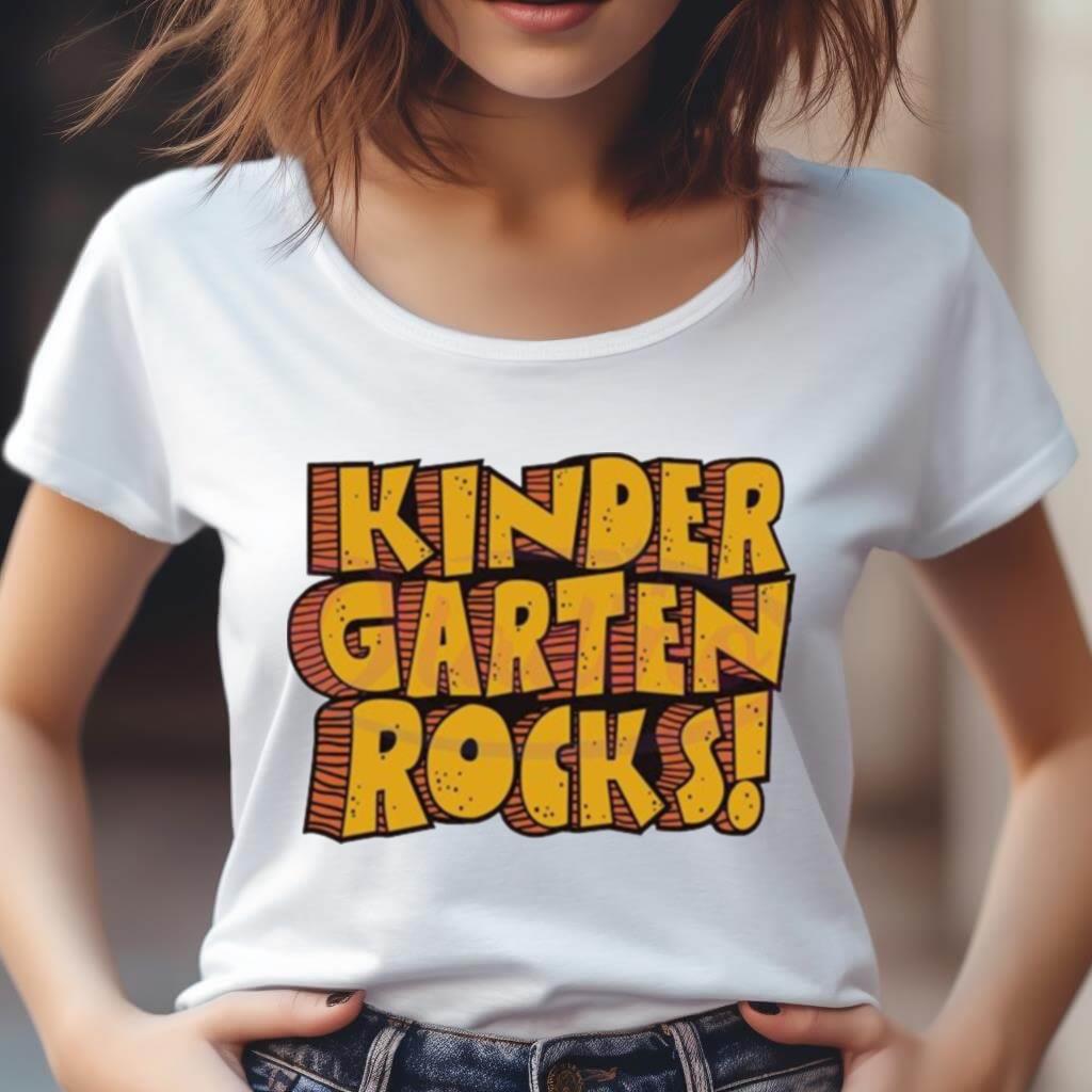 Kindergarten Rocks Back To School Shirt Kindergarten Rocks Back To School Shirt