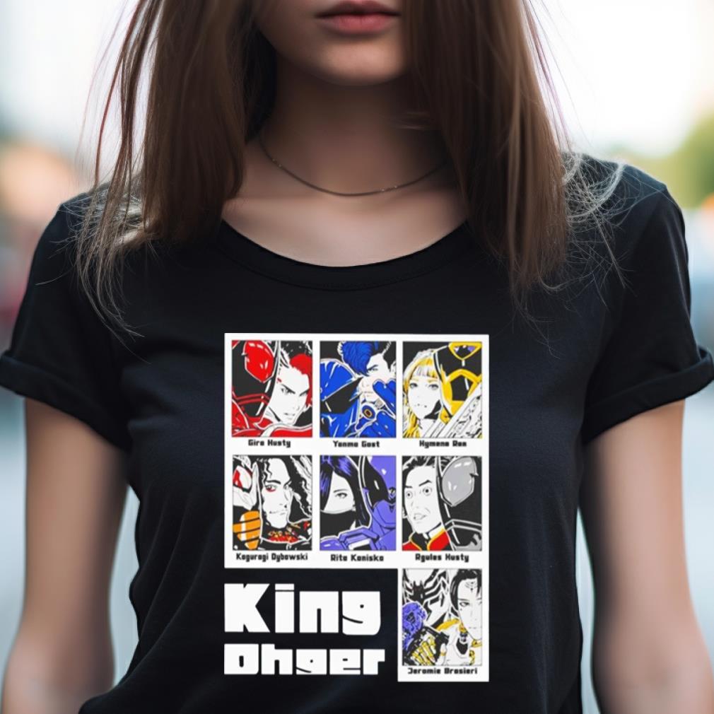 King Ohger Gira Husty Yanma Gust Hymeno Ran Shirt King Ohger Gira Husty Yanma Gust Hymeno Ran Shirt
