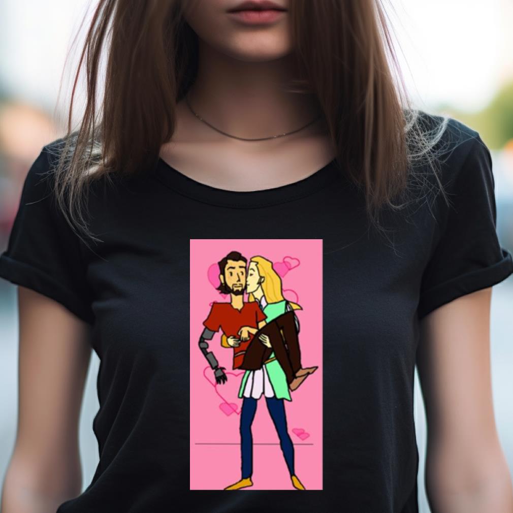 Kiss Scene In Nimona Shirt Kiss Scene In Nimona Shirt