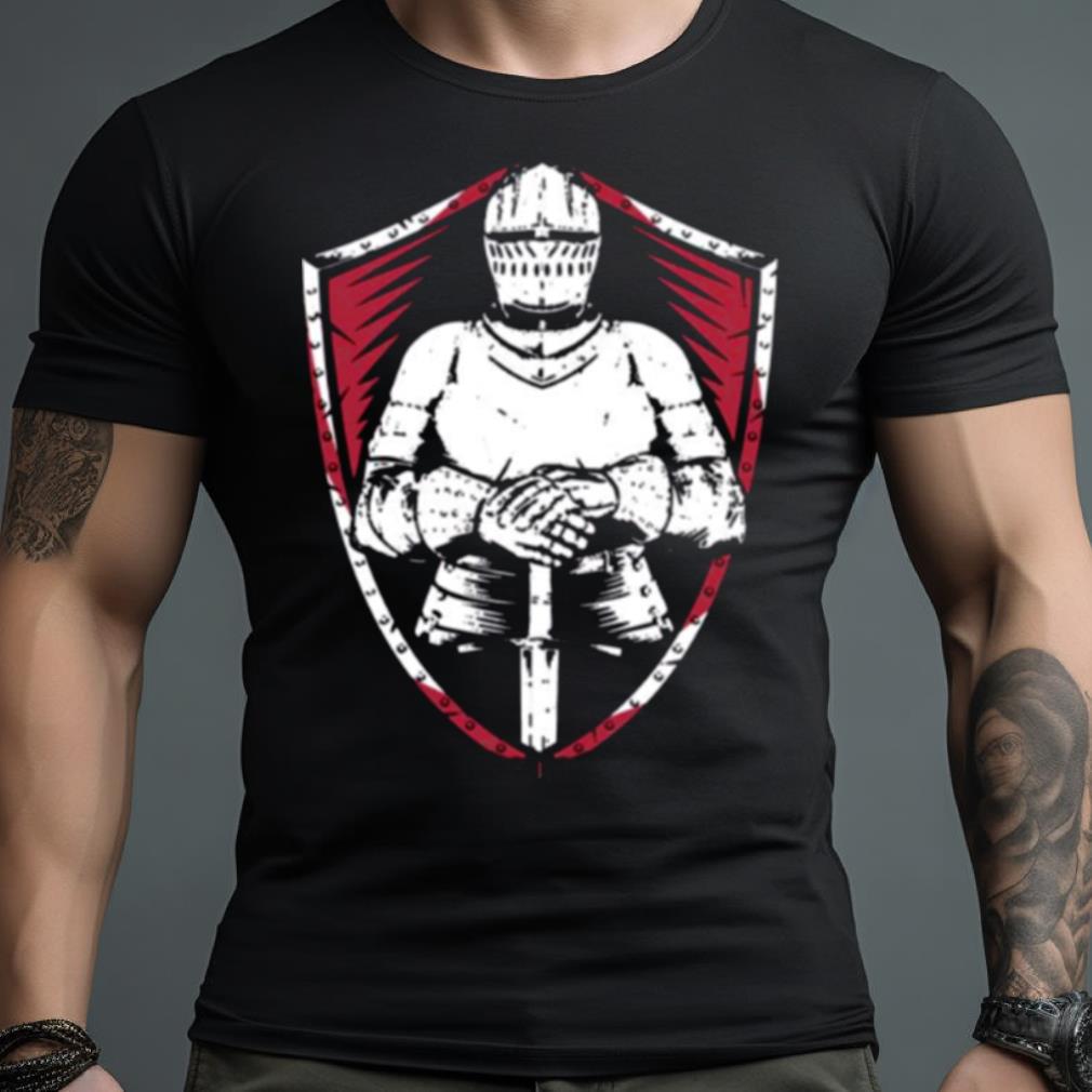 Knight Warrior Red Shield Mordhau Shirt