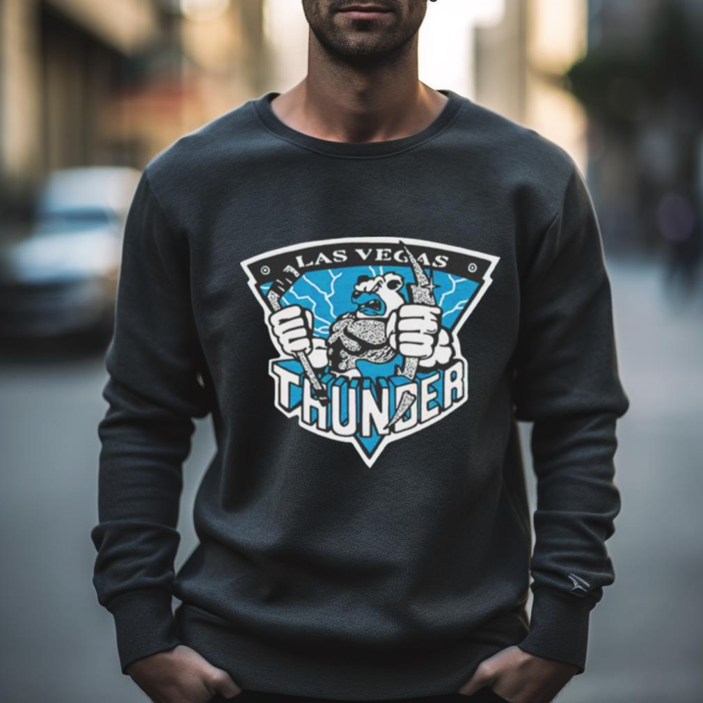 Las Vegas Thunder Hockey Shirt Las Vegas Thunder Hockey Shirt