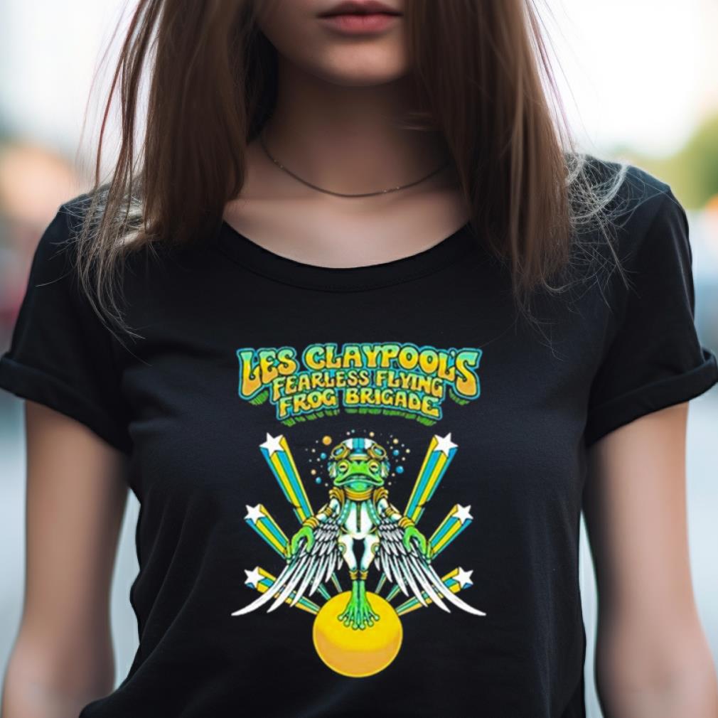 Les Claypool'S Fearless Flying Frog Brigade Shirt Les Claypool'S Fearless Flying Frog Brigade Shirt