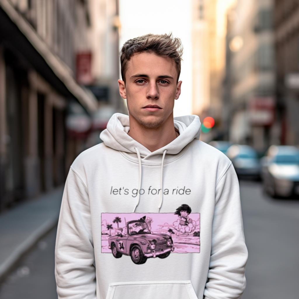 Let'S Go For A Ride Songoku Anime Shirt Let'S Go For A Ride Songoku Anime Shirt
