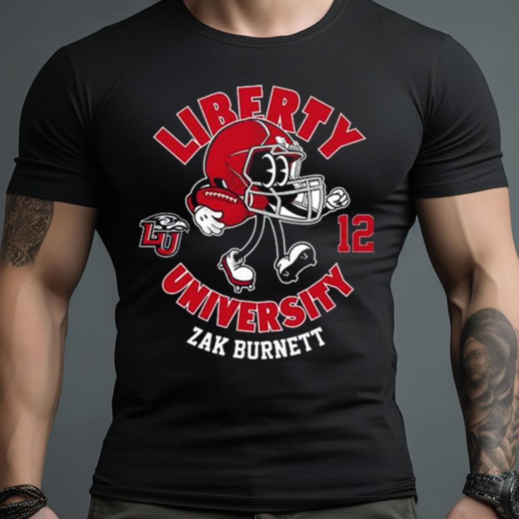 Liberty Flames Zak Burnett 2023 Ncaa Football Shirt
