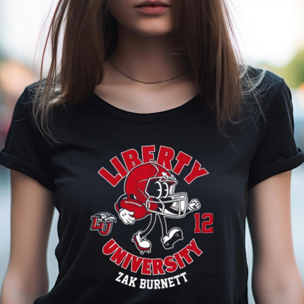 Liberty Flames Zak Burnett 2023 Ncaa Football Shirt Liberty Flames Zak Burnett 2023 Ncaa Football Shirt