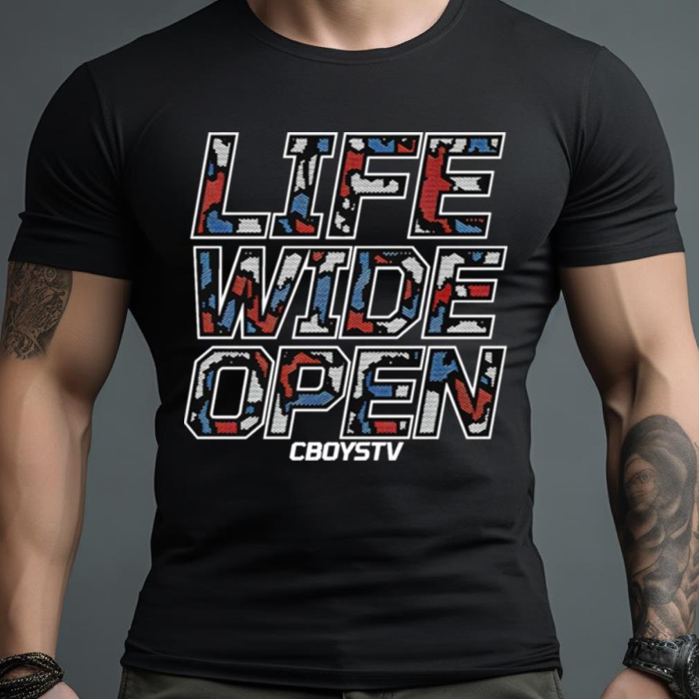 Life Wide Open Cboystv 2O23 Shirt
