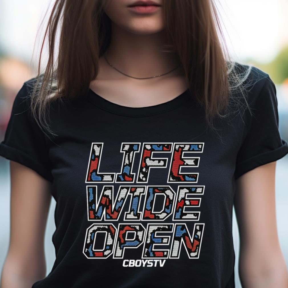 Life Wide Open Cboystv 2O23 Shirt