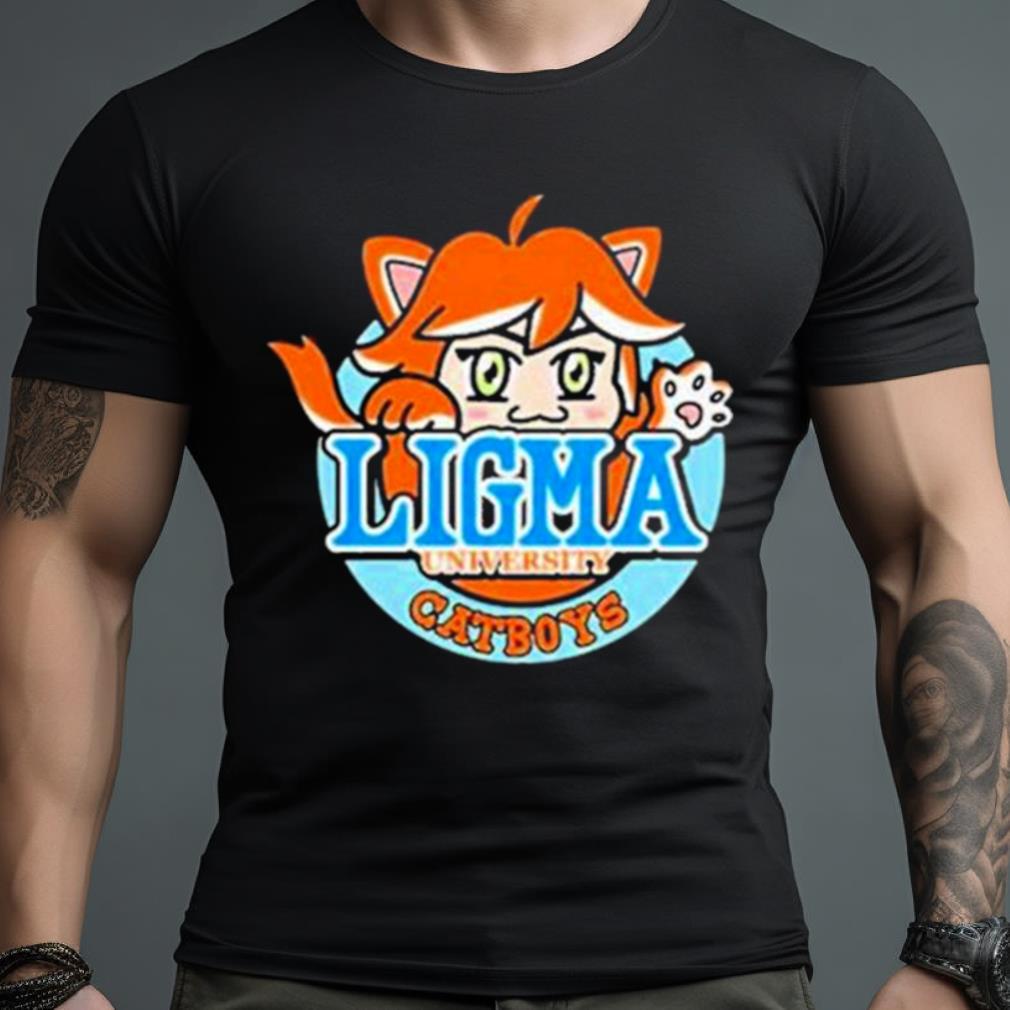 Ligma University Catboys Art Design T Shirt