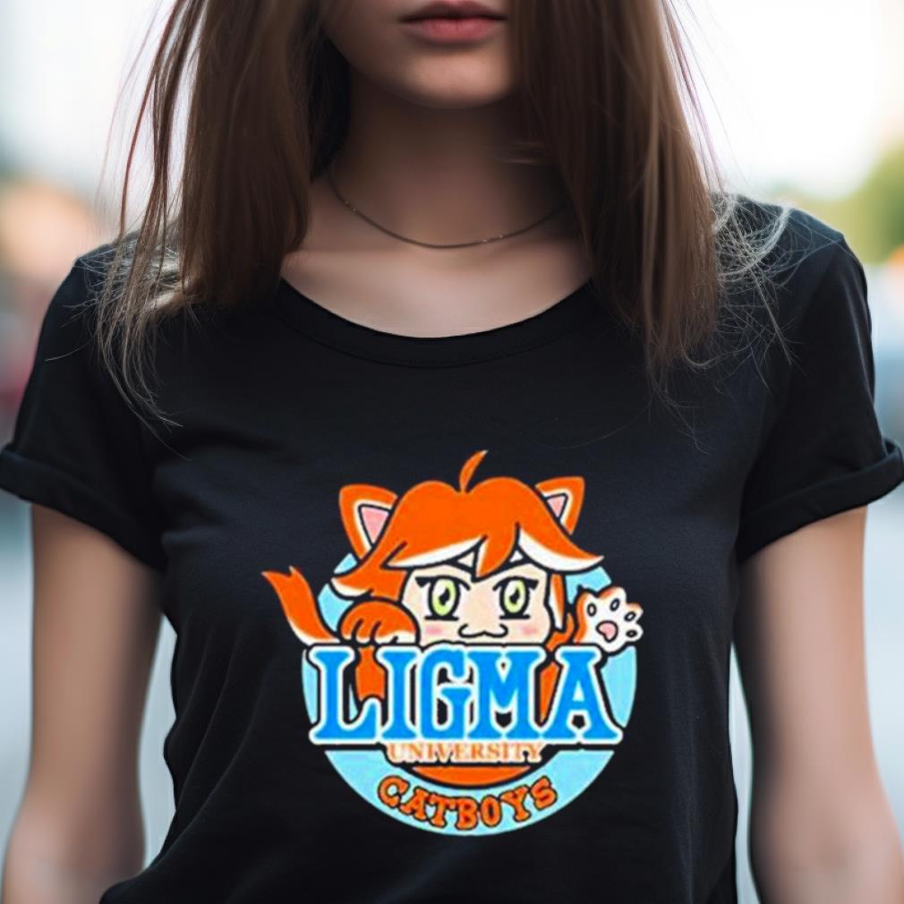 Ligma University Catboys Art Design T Shirt