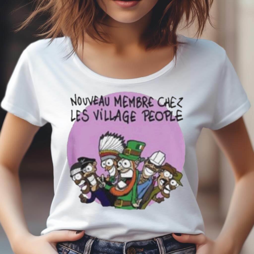 Limited Ready For The 80'S Village People Nouveau Membre Chez Art Design T Shirt Limited Ready For The 80'S Village People Nouveau Membre Chez Art Design T Shirt