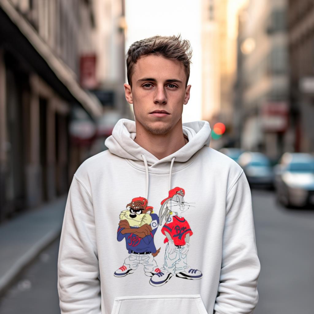 Looney Tunes Bugs Bunny And Tazmanian Devil Kris Kross Shirt Looney Tunes Bugs Bunny And Tazmanian Devil Kris Kross Shirt