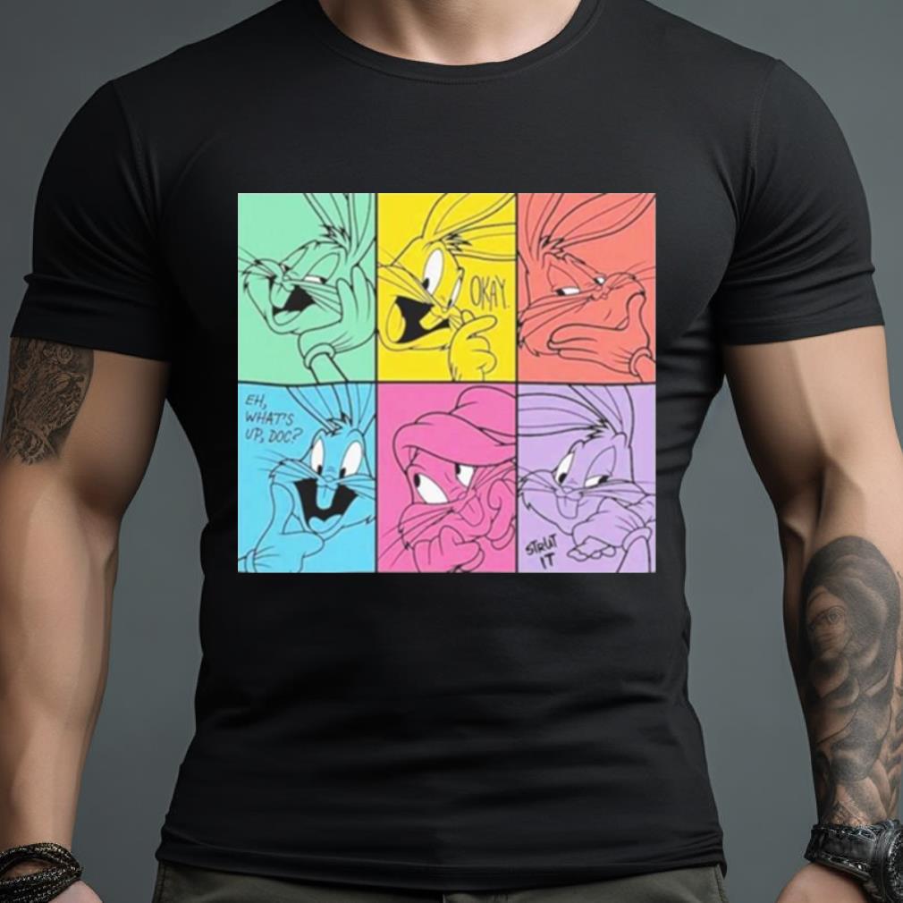 Looney Tunes Bugs Bunny Color Blocks Shirt