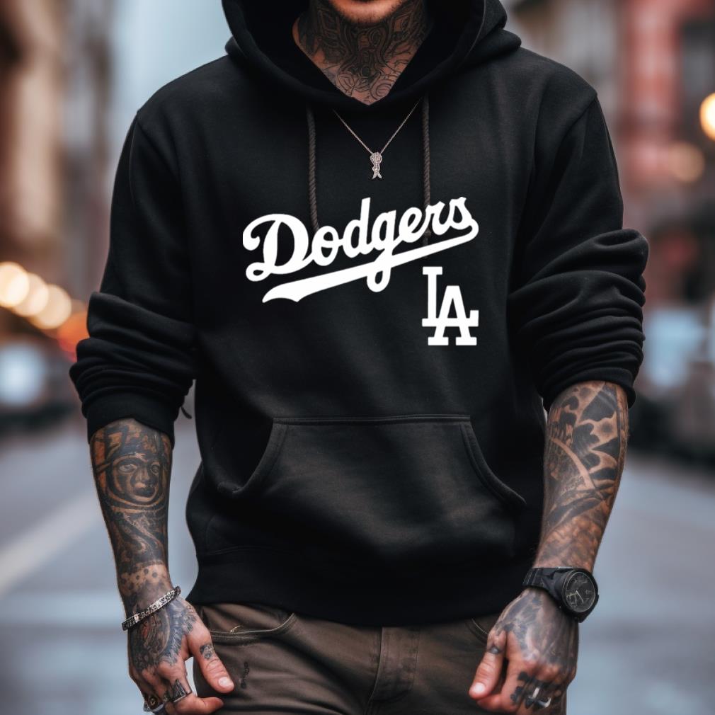 Los Angeles Dodgers Fanatics Branded Team Lockup Shirt Los Angeles Dodgers Fanatics Branded Team Lockup Shirt