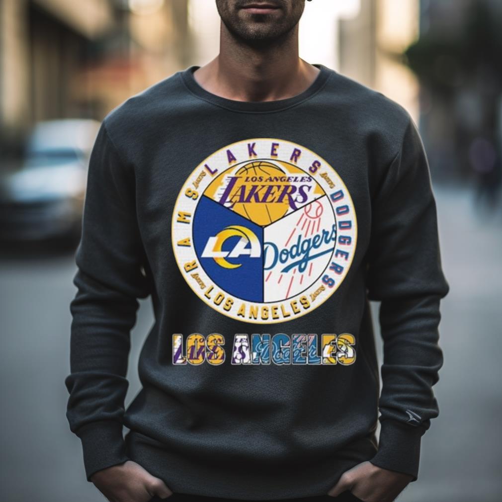 Los Angeles Lakers Dodgers Rams City Champions 2023 Shirt