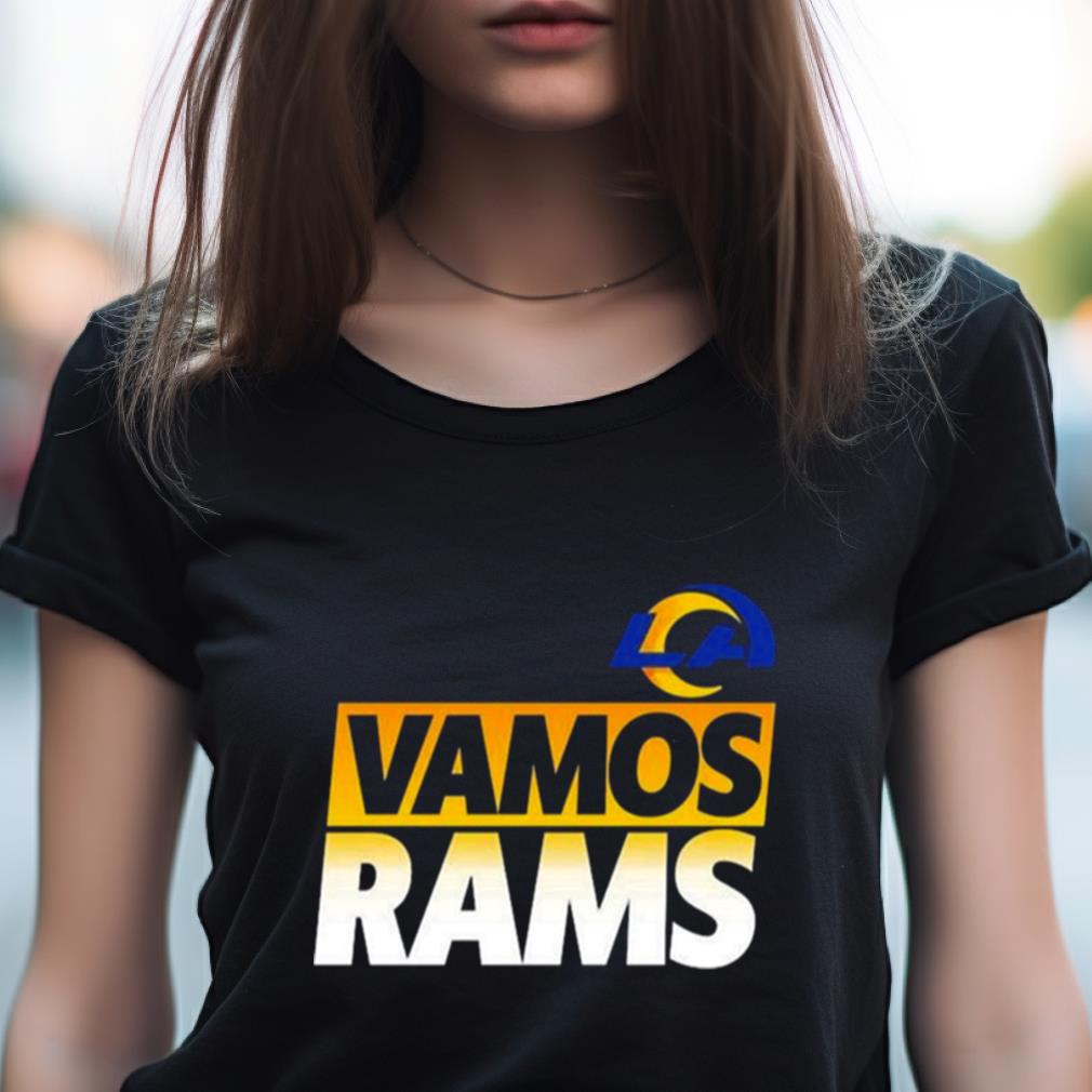 Los Angeles Rams Vamos American Football Logo Shirt Los Angeles Rams Vamos American Football Logo Shirt