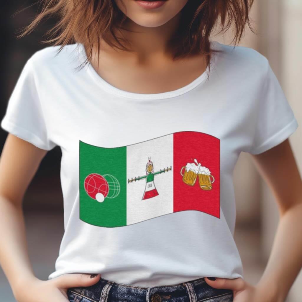 Lowellville Festival Italian Flag Shirt Lowellville Festival Italian Flag Shirt