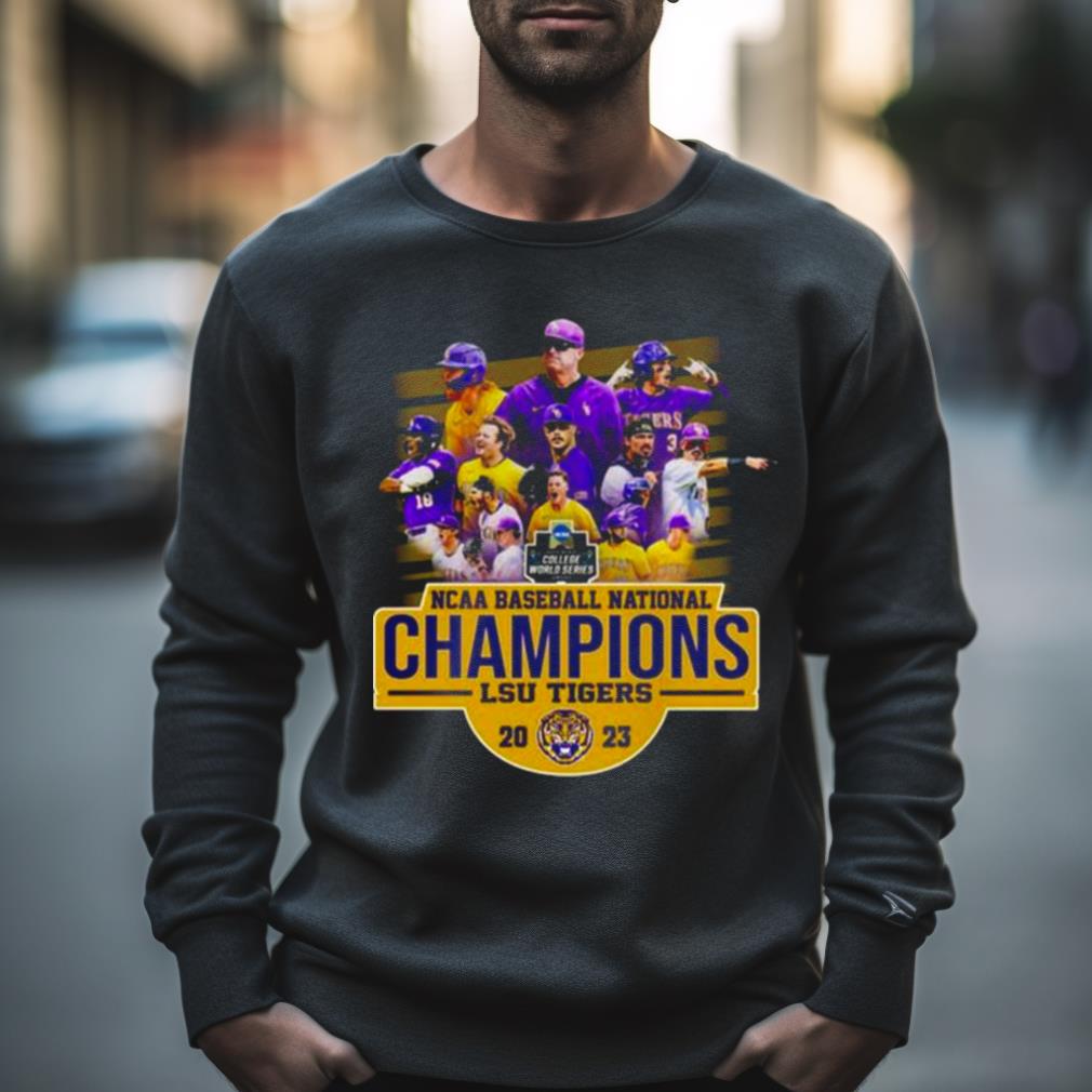 Lsu Geaux Tigers Team 2023 Ncaa Baseball National Champions Shirt