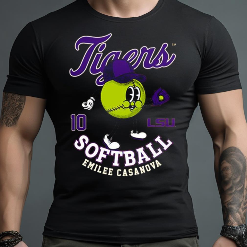 Lsu Tigers Emilee Casanova 2023 Ncaa Softball Shirt