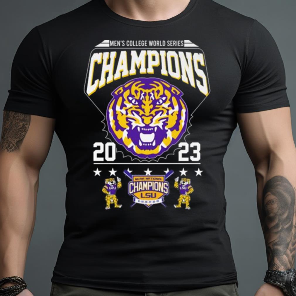Lsu Tigers Men’S Baseball College World Series Champions 2023 Shirt