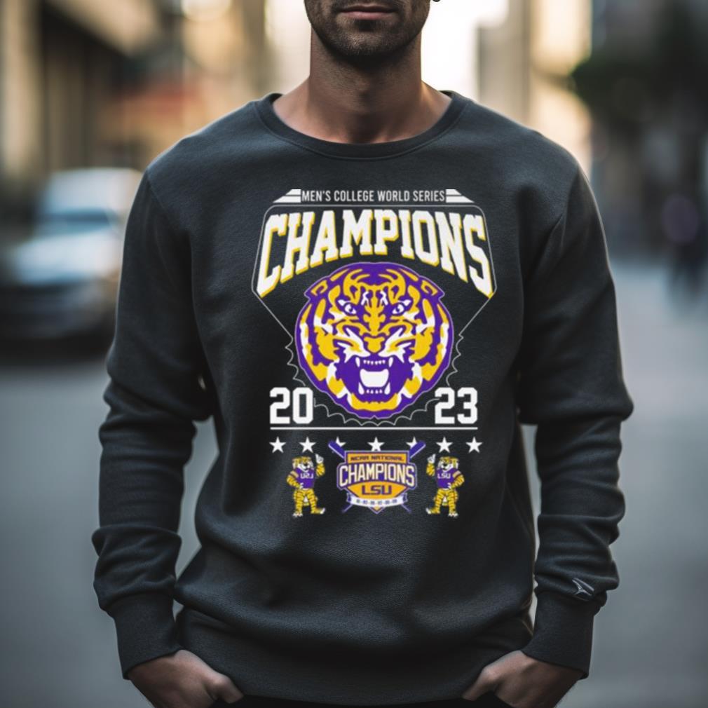 Lsu Tigers Men’S Baseball College World Series Champions 2023 Shirt
