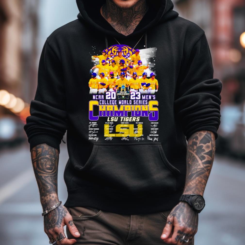 Lsu Tigers Ncaa 2023 Men'S College World Series Champions Shirt Lsu Tigers Ncaa 2023 Men'S College World Series Champions Shirt