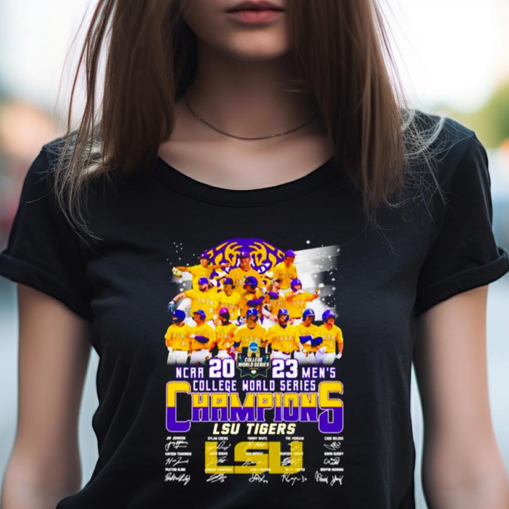 Lsu Tigers Ncaa 2023 Men'S College World Series Champions Shirt Lsu Tigers Ncaa 2023 Men'S College World Series Champions Shirt