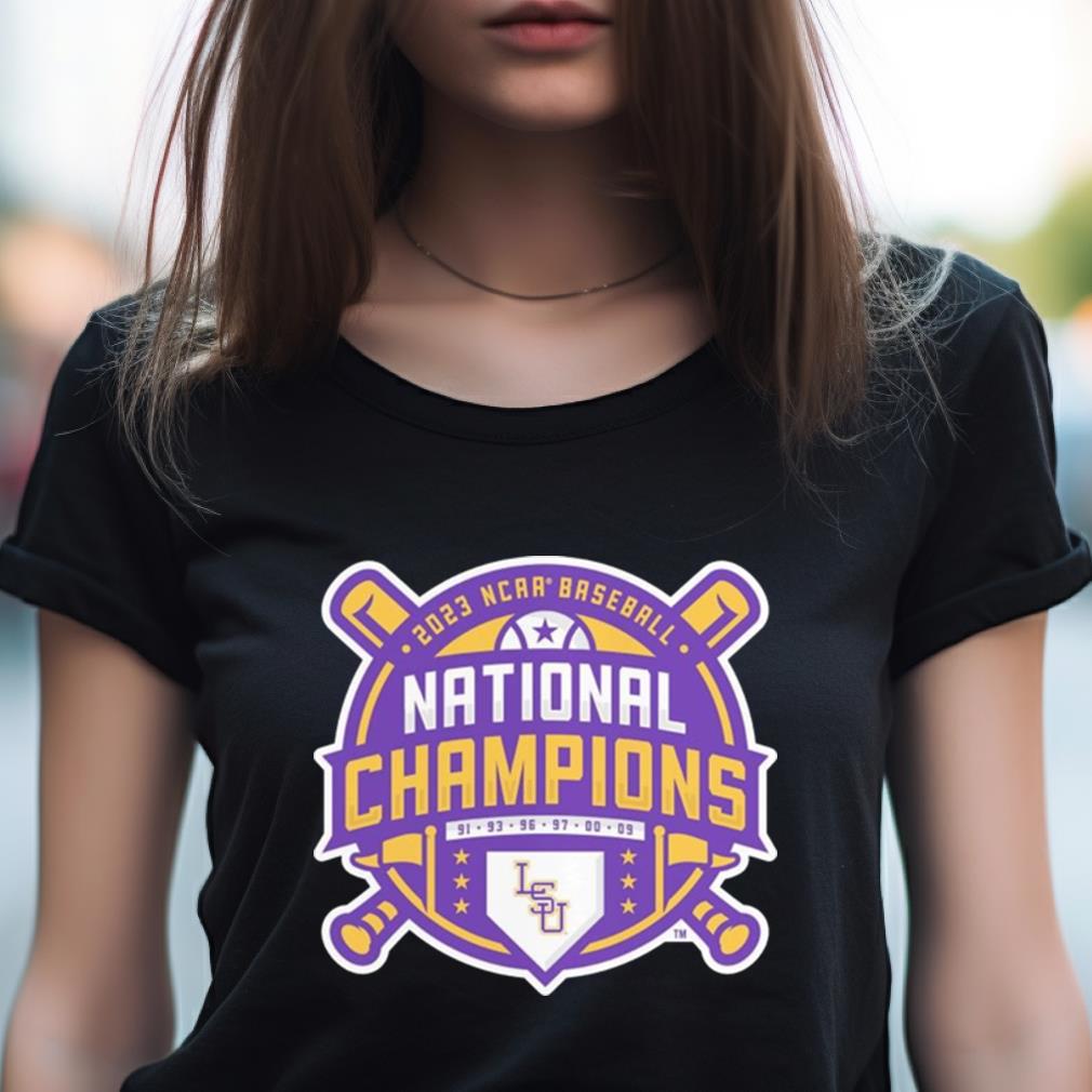 Lsu Tigers Unisex 2023 Ncaa Men'S Baseball College World Series Champions Official Logo T Shirt Lsu Tigers Unisex 2023 Ncaa Men'S Baseball College World Series Champions Official Logo T Shirt