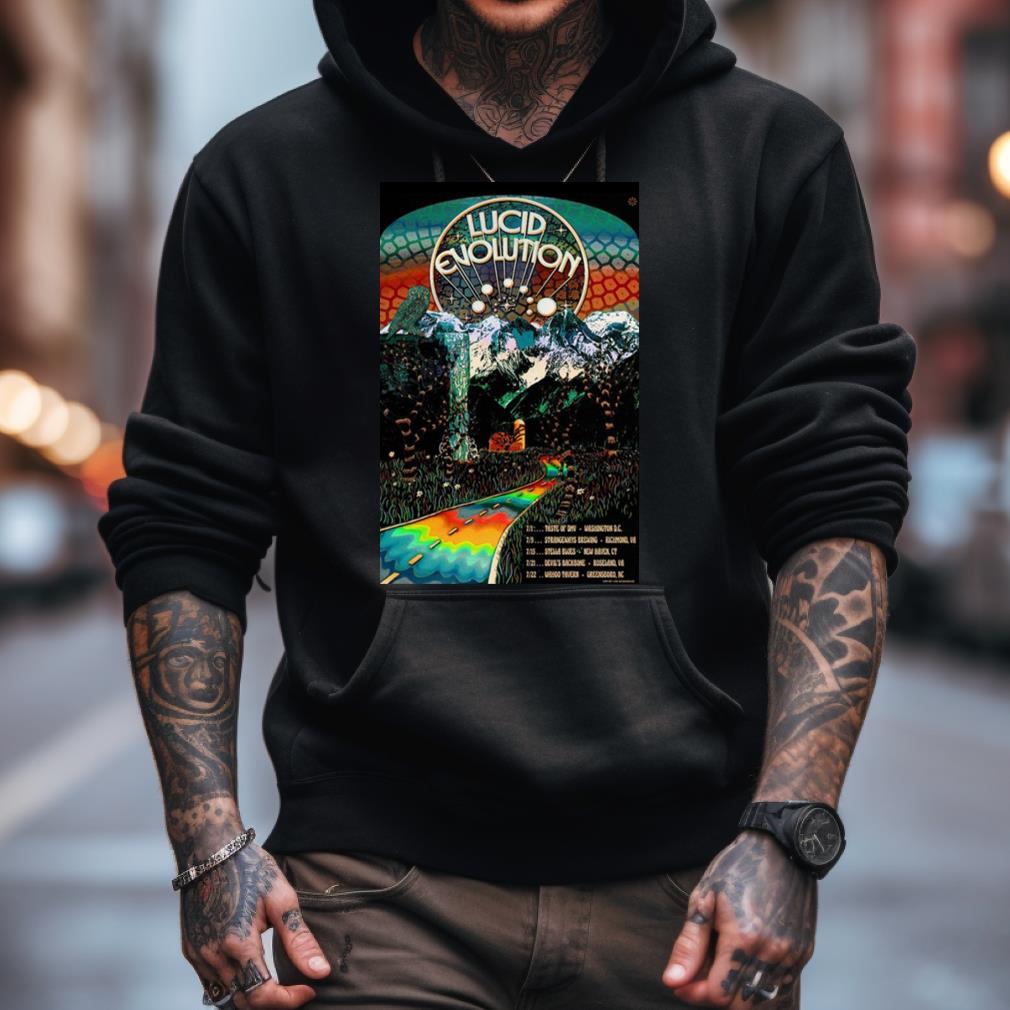Lucid Evolution Tour 2023 Art Poster Design T Shirt Lucid Evolution Tour 2023 Art Poster Design T Shirt