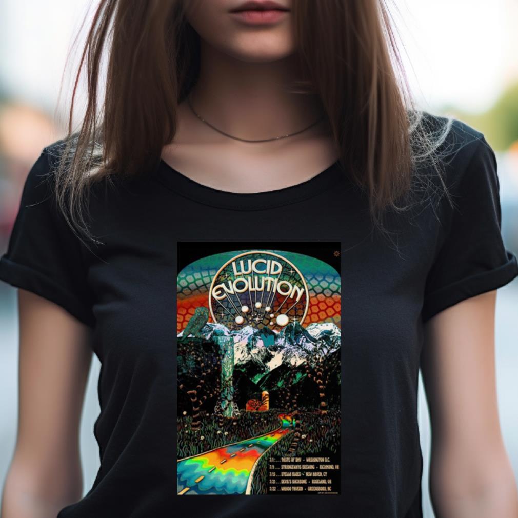 Lucid Evolution Tour 2023 Art Poster Design T Shirt Lucid Evolution Tour 2023 Art Poster Design T Shirt