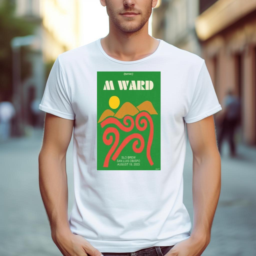 M. Ward Slo Brew Rock Aug 19 2023 Shirt