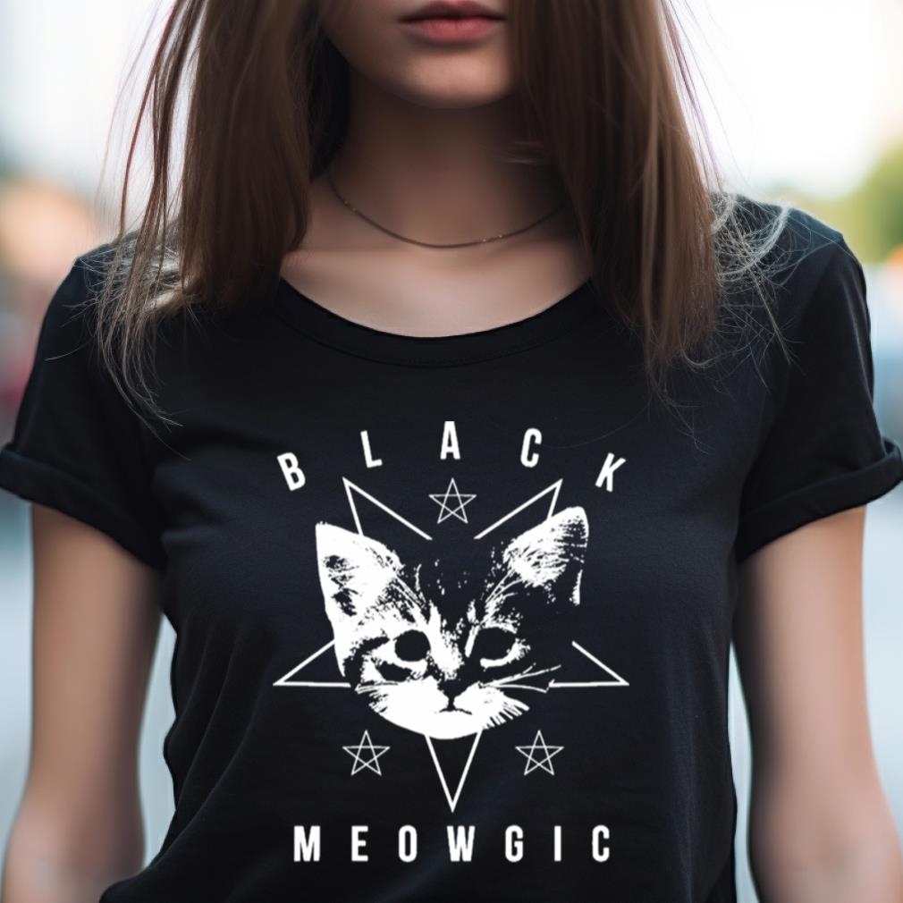 Marisha Ray Black Meowgic Shirt Marisha Ray Black Meowgic Shirt